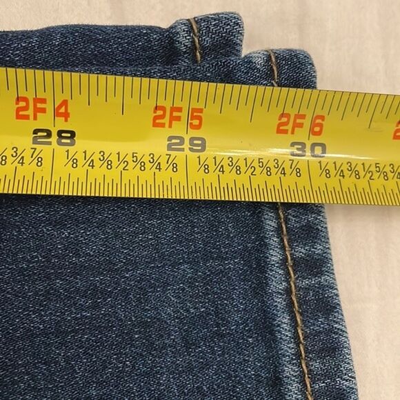 Kut From The Kloth Straight Denim Blue Jeans Womens Size 6 - Picture 9 of 12